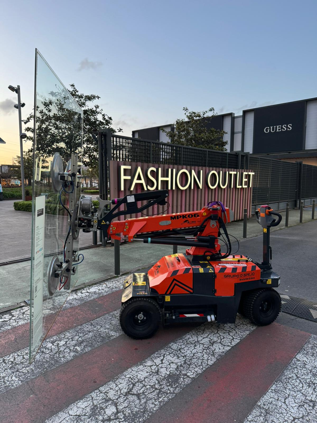 Instalación en tienda Benetton